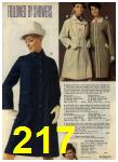 1968 Sears Fall Winter Catalog, Page 217