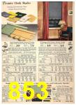 1940 Sears Fall Winter Catalog, Page 853