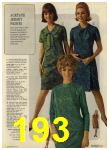 1968 Sears Fall Winter Catalog, Page 193