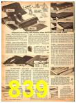 1952 Sears Fall Winter Catalog, Page 839