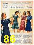 1940 Sears Spring Summer Catalog, Page 86