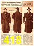 1940 Sears Fall Winter Catalog, Page 418