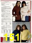 1982 Sears Fall Winter Catalog, Page 151