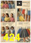 1961 Sears Spring Summer Catalog, Page 424