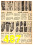 1943 Sears Fall Winter Catalog, Page 487