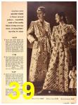 1945 Sears Fall Winter Catalog, Page 39