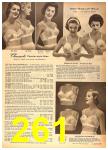 1958 Sears Spring Summer Catalog, Page 261