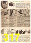 1960 Sears Fall Winter Catalog, Page 317