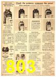 1951 Sears Spring Summer Catalog, Page 803