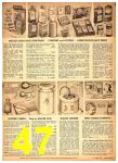 1951 Sears Fall Winter Catalog, Page 47