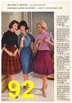 1961 Sears Fall Winter Catalog, Page 92