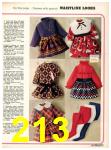 1973 Sears Fall Winter Catalog, Page 213