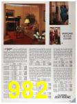 1984 Sears Fall Winter Catalog, Page 982