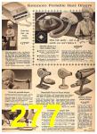 1961 Sears Fall Winter Catalog, Page 277