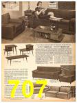 1958 Sears Fall Winter Catalog, Page 707