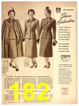 1950 Sears Fall Winter Catalog, Page 182