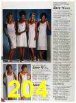 1986 Sears Spring Summer Catalog, Page 204