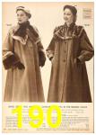 1952 Sears Fall Winter Catalog, Page 190