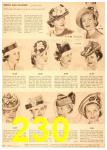 1949 Sears Spring Summer Catalog, Page 230