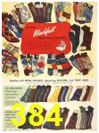 1950 Sears Fall Winter Catalog, Page 384