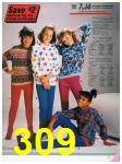 1986 Sears Fall Winter Catalog, Page 309