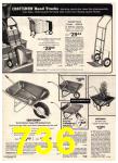 1974 Sears Spring Summer Catalog, Page 736