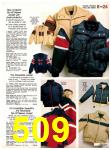 1982 Sears Fall Winter Catalog, Page 509