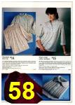 1984 Montgomery Ward Fall Winter Catalog, Page 58