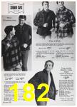 1966 Sears Fall Winter Catalog, Page 182