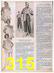 1957 Sears Spring Summer Catalog, Page 315