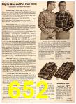 1957 Sears Fall Winter Catalog, Page 652