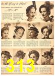 1952 Sears Fall Winter Catalog, Page 313
