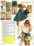 1969 Sears Spring Summer Catalog, Page 40