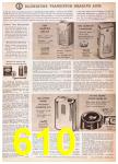 1957 Sears Spring Summer Catalog, Page 610