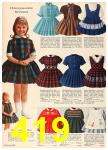 1962 Sears Fall Winter Catalog, Page 419