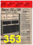 1969 Sears Winter Catalog, Page 353