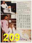 1987 Sears Fall Winter Catalog, Page 209