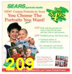 1995 Sears Christmas Book, Page 209