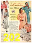 1940 Sears Fall Winter Catalog, Page 202