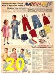 1951 Sears Fall Winter Catalog, Page 20