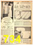 1949 Sears Fall Winter Catalog, Page 734