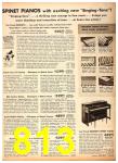 1951 Sears Fall Winter Catalog, Page 813