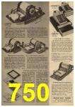 1961 Sears Spring Summer Catalog, Page 750