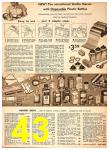 1949 Sears Fall Winter Catalog, Page 43