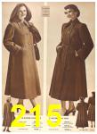 1949 Sears Fall Winter Catalog, Page 215