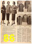 1957 Sears Fall Winter Catalog, Page 86