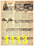 1942 Sears Fall Winter Catalog, Page 1113