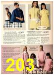 1970 Sears Spring Summer Catalog, Page 203