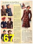 1940 Sears Fall Winter Catalog, Page 67