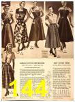 1950 Sears Spring Summer Catalog, Page 144